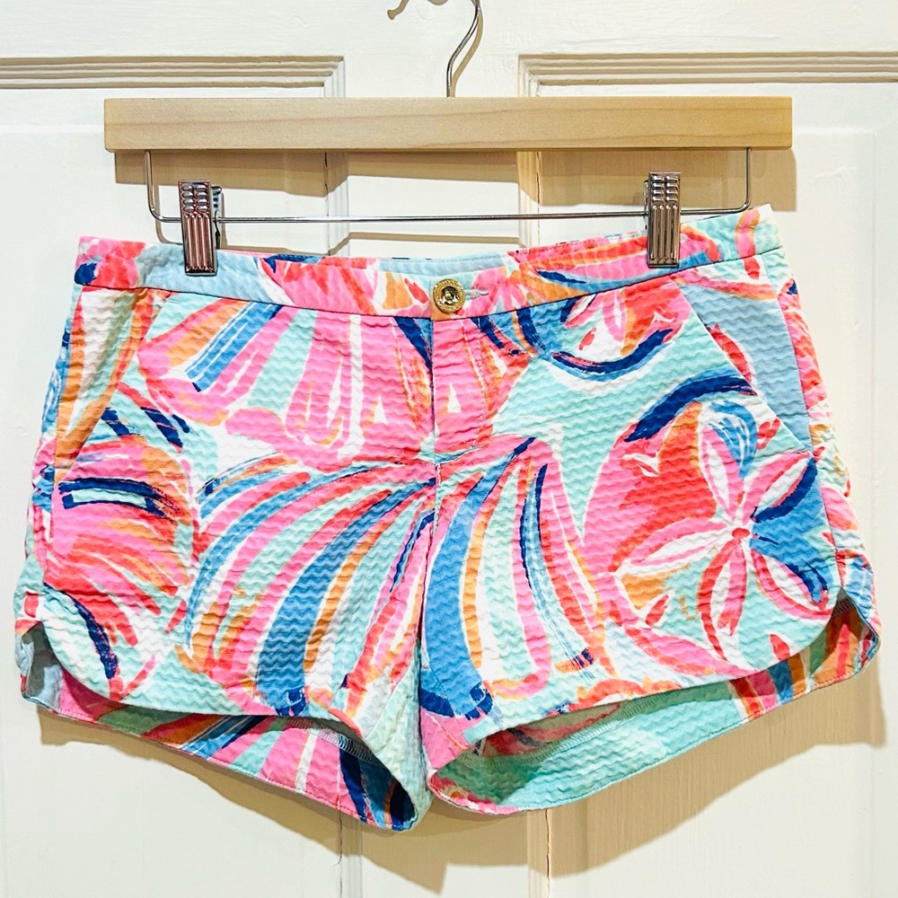 {Lilly Pulitzer} NWOT Seersucker Chino Shorts
